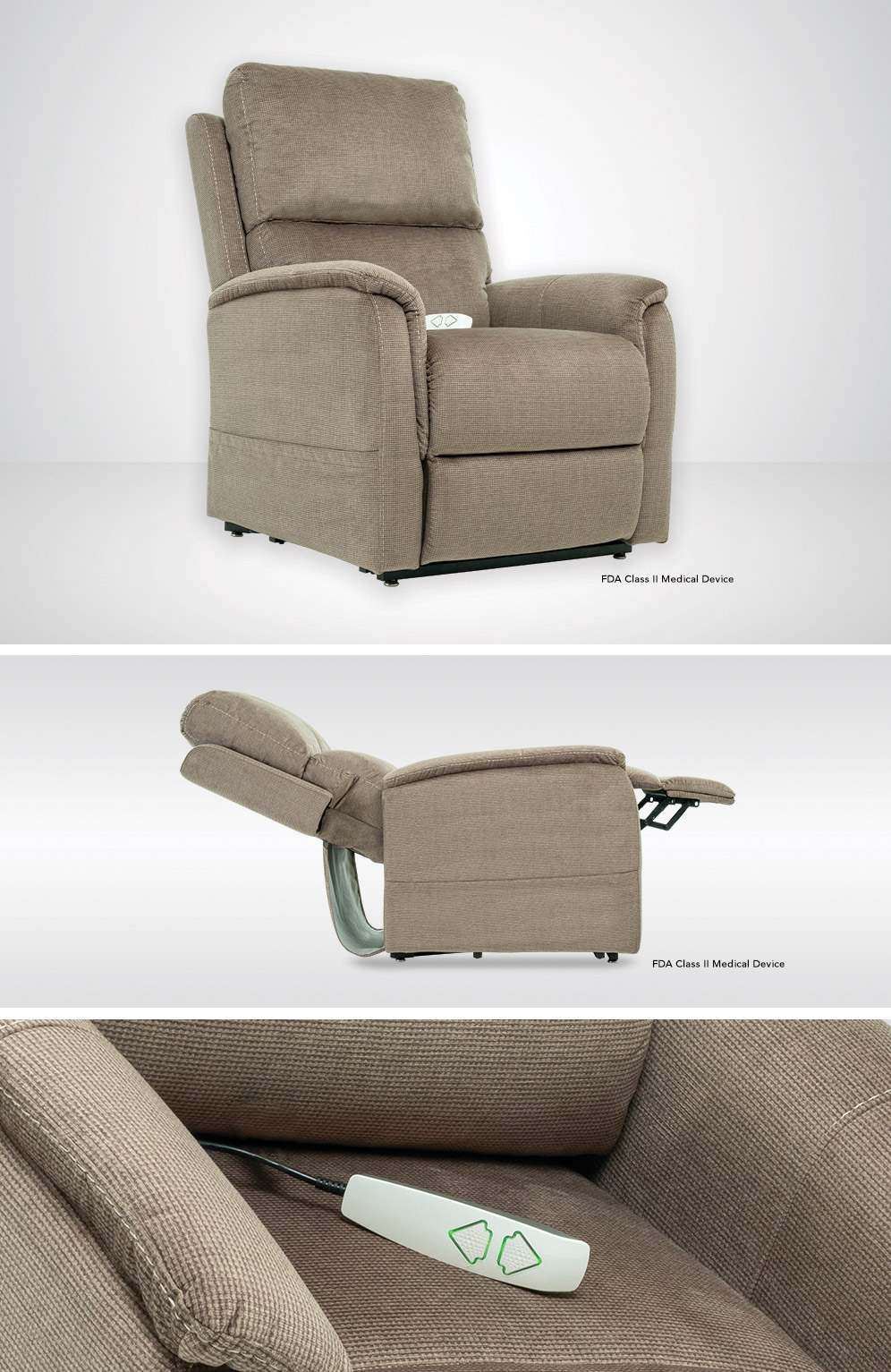 TRIO MEZZO - MM-3605 - Lift Recliner - Mega Motion® LLC