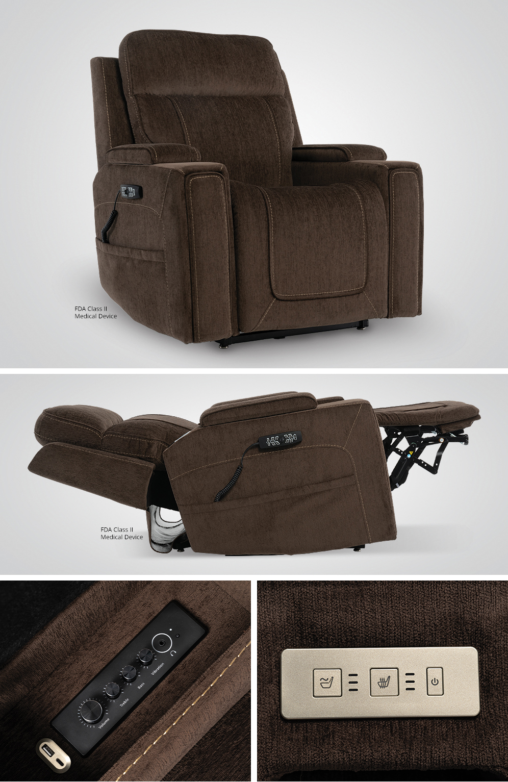iNFI IMMERSE - MM-8955 - Lift Recliner - Mega Motion® LLC